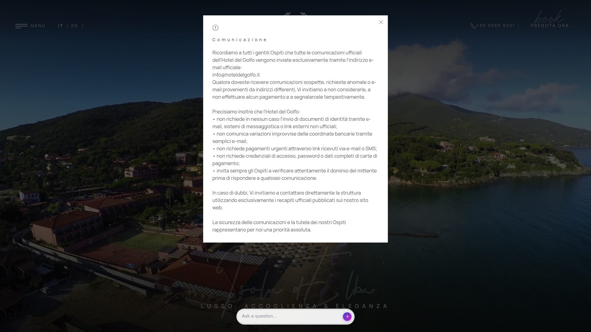 https://hoteldelgolfo.it